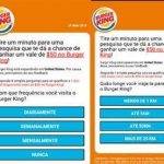 Burger King é usado em golpe dentro de grupos do WhatsApp, alerta ESET
