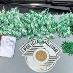 Polícia Militar ‘estoura’ ponto de tráfico de drogas após denúncia