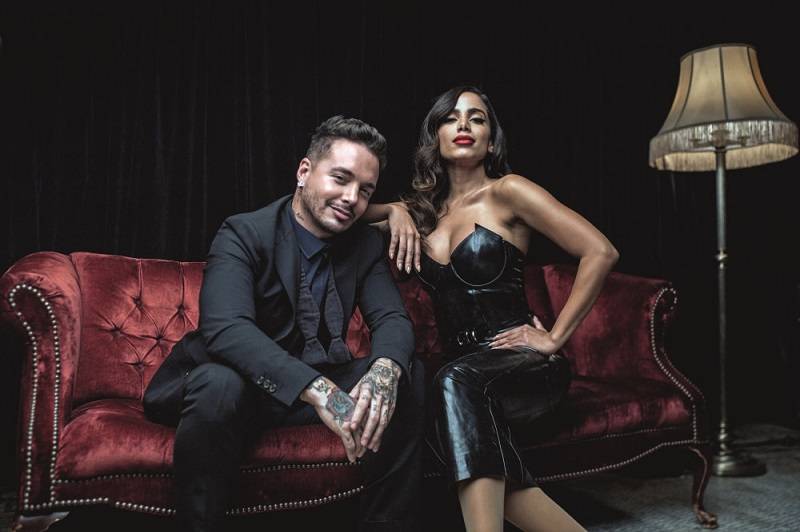 J Balvin e Anitta (Michael Peres/VEJA)