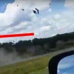 Motociclista na contramão bate de frente com carro e voa